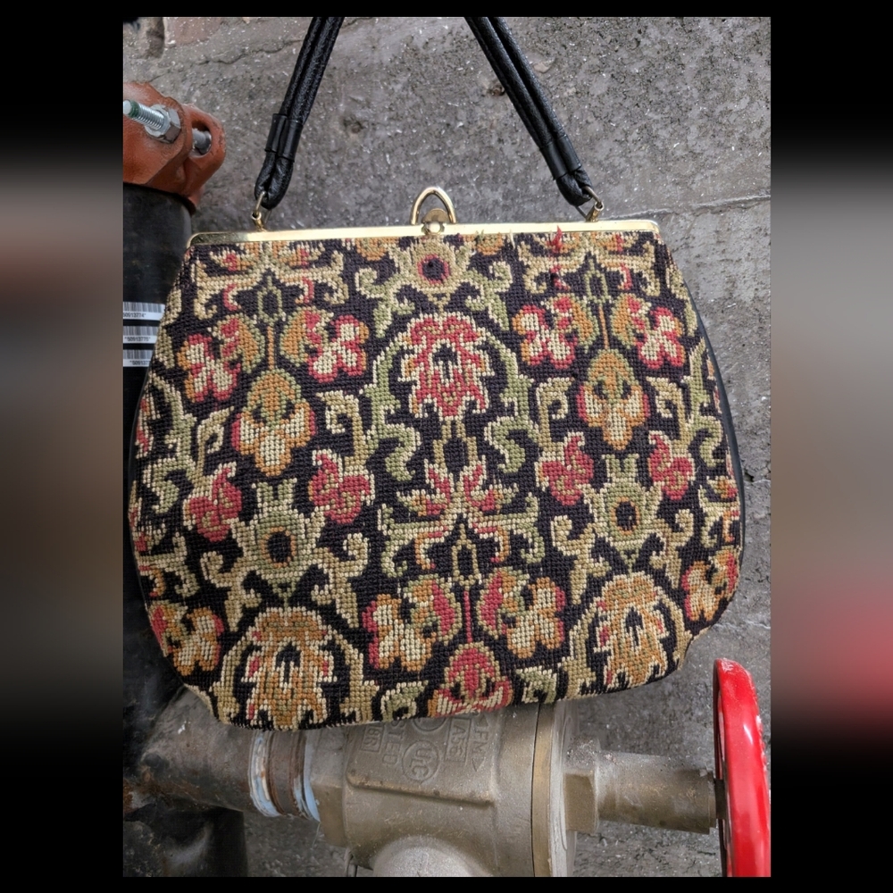Vintage Tapestry Purse